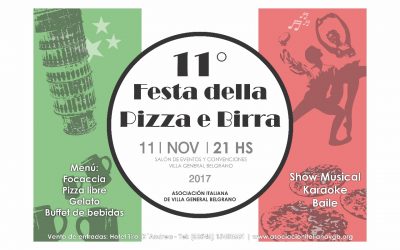 Festa della Pizza e Birra: viví Italia en VGB