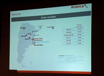 Avianca desde Diciembre vuela a Villa Gesell
