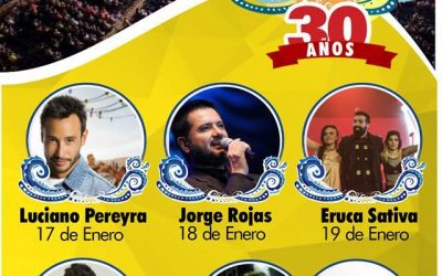 Concepción del Uruguay con grilla 30° Fiesta de la Playa