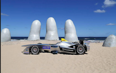 El campeonato mundial de la Formula E llega a Punta del Este