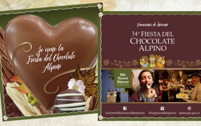 Villa General Belgrano y la agenda para la 34° Fiesta del Chocolate Alpino