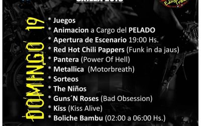 2° Encuentro de Rock y Motos en Villa Rumipal 17 al 20 de Agosto