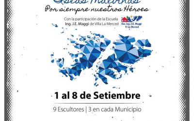 4° Encuentro de Escultores en Los Reartes, Villa Ciudad Parque y General Belgrano