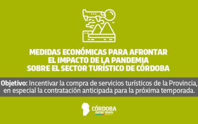 El gobernador Schiaretti anunció nuevas medidas económicas para el turismo de Córdoba