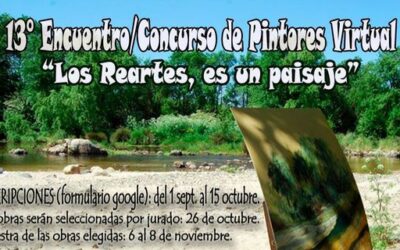 Se realizará el 13º Concurso-Encuentro de Pintores Virtual “Los Reartes es un paisaje”