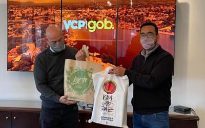 Visita y encuentro de amigos entre los intendentes y municipios de Villa de Merlo y Villa Carlos Paz