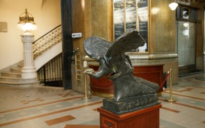 La escultura “La Ascensión” de Mario Palanti tardó casi un siglo en llegar a destino.