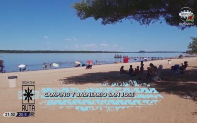 Camping y balneario San José a pleno