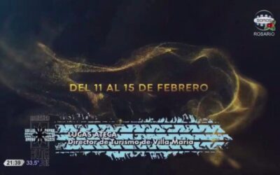 Lucas Ateca detalla grilla del Festival Internacional de Peñas Villa María 2022