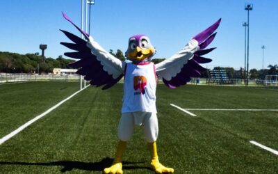 Ignacio Valentini, creador de Teté, la mascota oficial de los Juegos Suramericanos de la Juventud