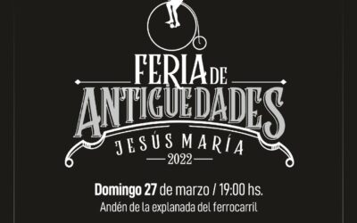 Un viaje al pasado: se viene la segunda edición de la Feria de Antigüedades de Jesús María