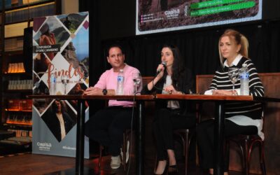 Alina Szczupak presentó la campaña “findes” en Capilla del Monte