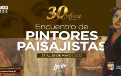 Llega a Villa de Merlo el 30° encuentro de Pintores Paisajistas
