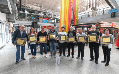 La Municipalidad de Córdoba en el marco del 94 Aniversario del Mercado Norte, realizó un reconocimiento especial a antiguos locatarios.