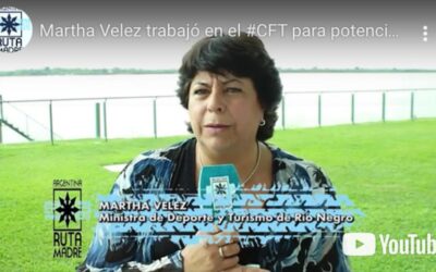 Martha Vélez potenció la temporada de otoño en Río Negro