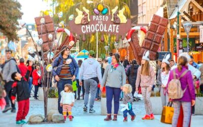 Bariloche vive a pleno la fiesta del chocolate