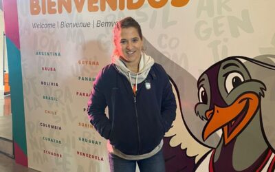 “Peque” Pareto estuvo presente en los Juegos Suramericanos de Rosario