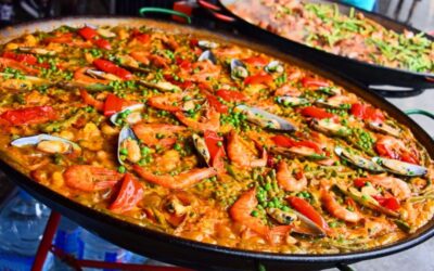 Ingeniero Huergo vive su aniversario con la Fiesta de la Paella Española