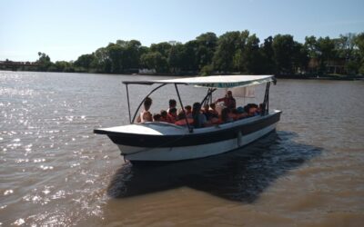 Felipe Tomassi trae los paseos náuticos en Gualeguaychú