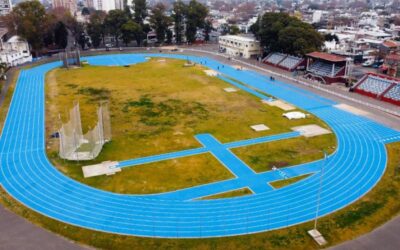 El legado de los Juegos: el Estadio Municipal tiene nueva pista de atletismo