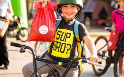 Con una colorida bicicleteada familiar, Jesús María cerró “Recreo de Invierno en Mi Ciudad”