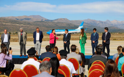 Con nuevas obras, el aeropuerto de Bariloche aumenta su capacidad operativa