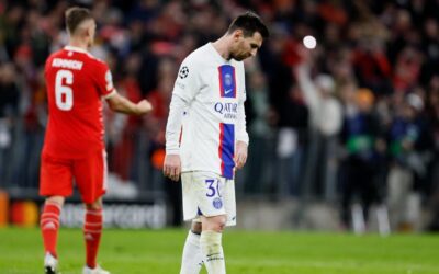 El PSG eliminado de Champions con Messi en cancha