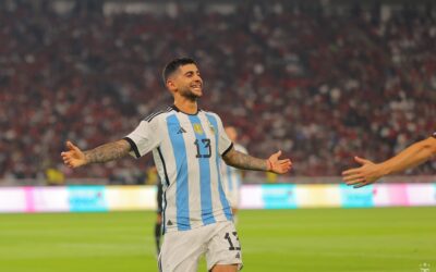 Triunfo de la Selección Argentina 2 a 0 sobre Indonesia
