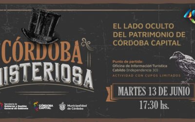 Martes 13: llega una nueva edición de “Córdoba Misteriosa” para recorrer el centro histórico de la ciudad