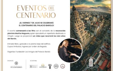 El Palacio Barolo cumple 100 años como único faro urbano de la Ciudad de Buenos Aires