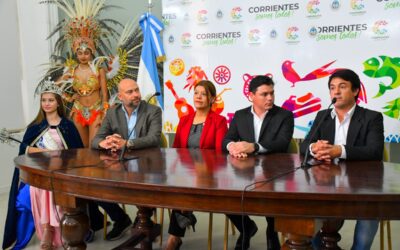 Perugorría presentó sus Carnavales 2024 en Corrientes