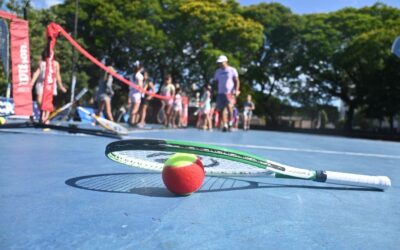 Copa Davis en Rosario: niñas, niños y adolescentes protagonizaron una actividad de aprendizaje y recreación