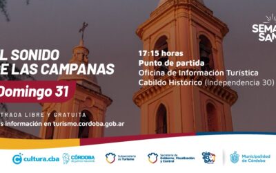 Semana Santa: Córdoba capital será escenario del evento “Los Sonidos de las Campanas”