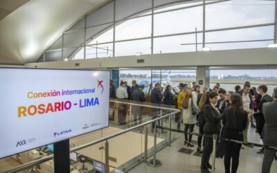 Rosario recupera la conectividad aérea con Lima