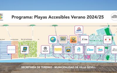 Villa Gesell desarrolla el programa de Playas Accesibles