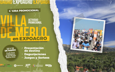 Villa de Merlo con gira promocional nacional