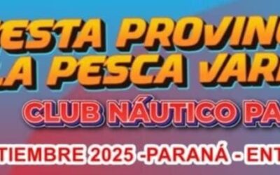 Se viene la 9° Fiesta Provincial de la Pesca Variada en Paraná
