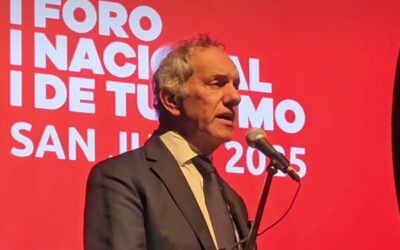 Daniel Scioli desmiente rumores y lanza una batería de medidas para fomentar el turismo interno de Argentina