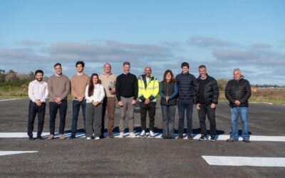 La conectividad aérea es una realidad para Villa Gesell todo el año