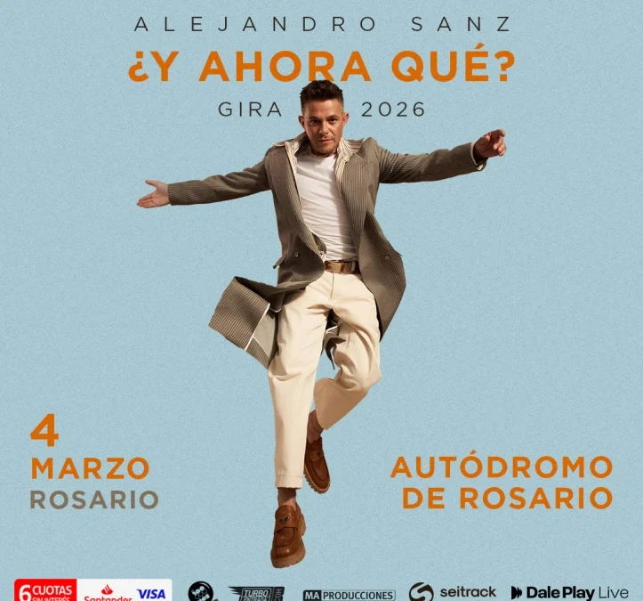 Alejandro Sanz regresa a Rosario