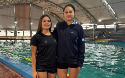Alma Bianchi Benítez y Noelia Pérez, de las piletas municipales a la selección argentina de waterpolo