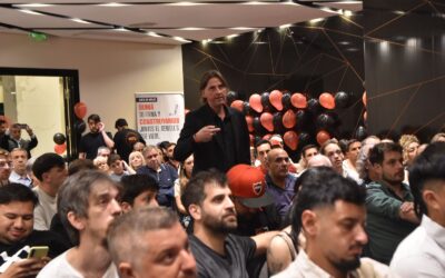 Julián González presentó su proyecto para Newell’s y anunció la presentación del equipo de fútbol para el 27 de noviembre