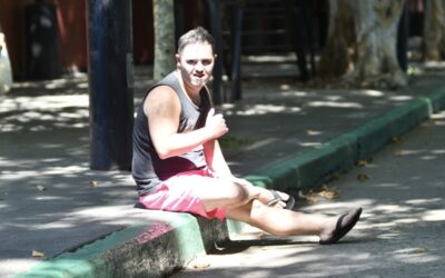 Historia de vida: «En Parque del Mercado soy feliz. Vengo solo, me conocen todos y la paso bien»