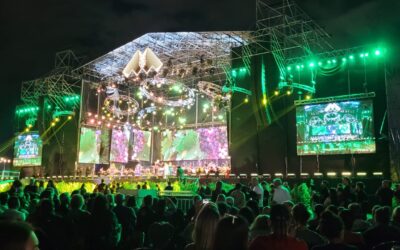 Los 25 años de la Fiesta de la Cosecha en Mendoza se disfrutaron junto a Las Pelotas y la Filarmónica