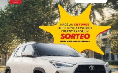 ¿Te imaginás probar el Toyota de tus sueños y además ganarte unas vacaciones en la playa?