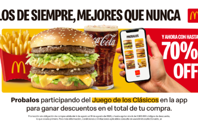 McDonald’s reafirma su compromiso con la calidad evolucionando la preparación de sus hamburguesas más icónicas