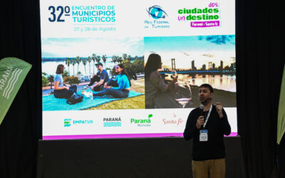 Paraná y Santa Fe reafirmaron su integración turística en el 32° Encuentro de Municipios Turísticos