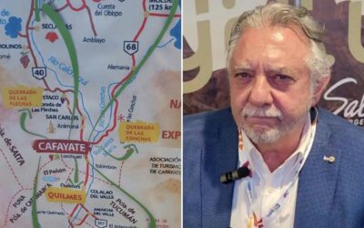 La ruta del vino en altura es Cafayate